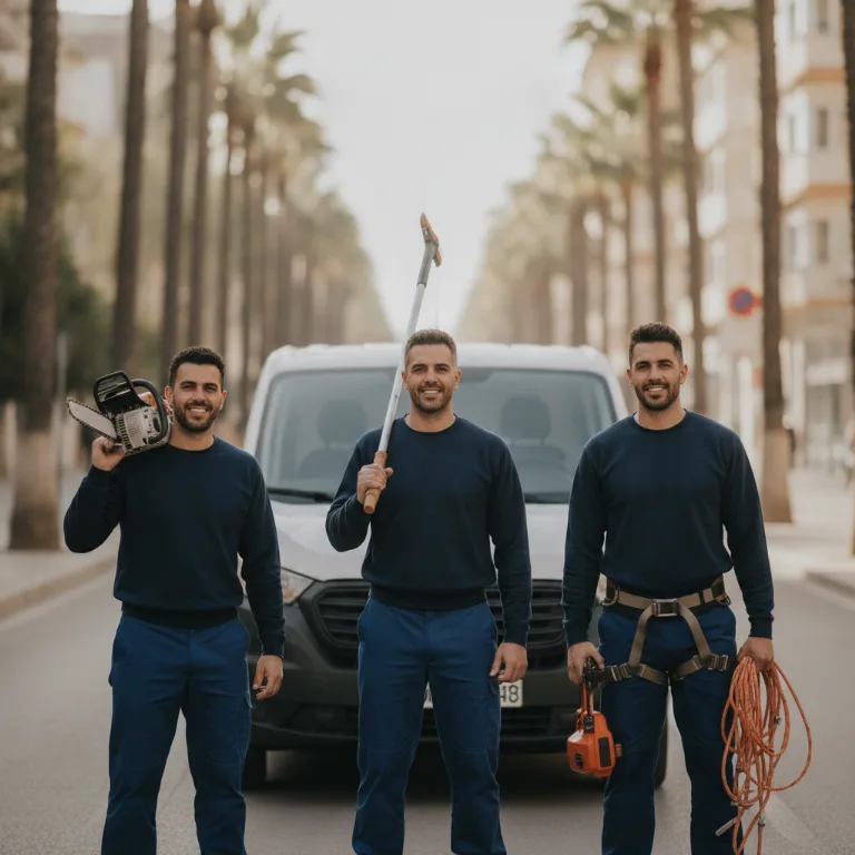 Tala de Árboles equipo en Algeciras